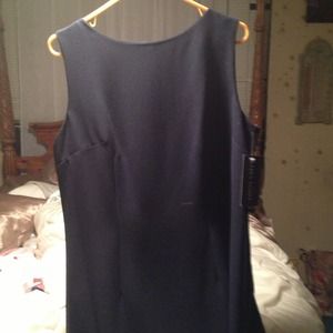 Karen scott Dark blue sheath dress