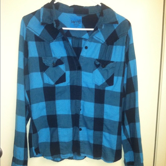 Plaid button up