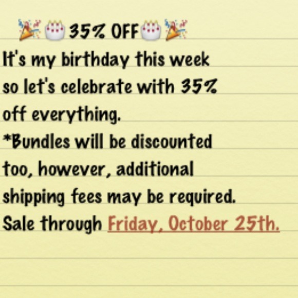35% Off Everything