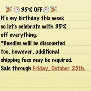 35% Off Everything