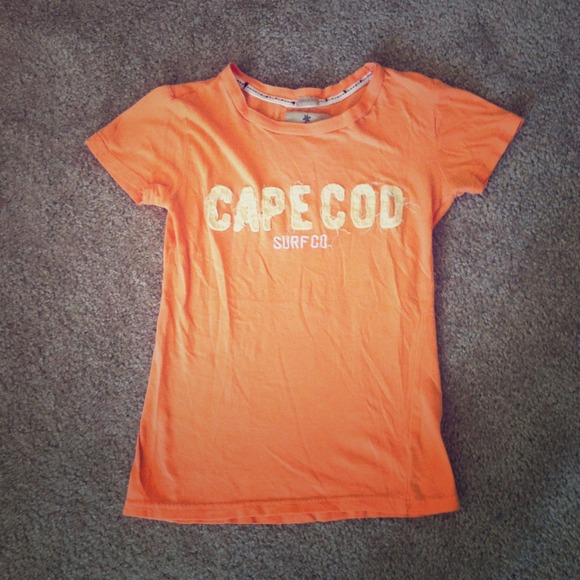 ORANGE CAPE COD TEE