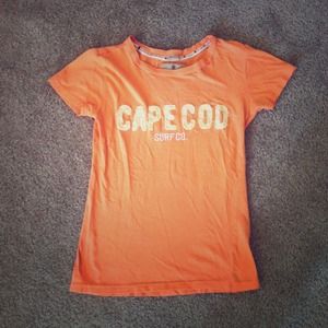 ORANGE CAPE COD TEE