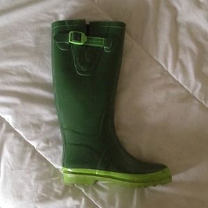 Marc Jacobs Green Wellies