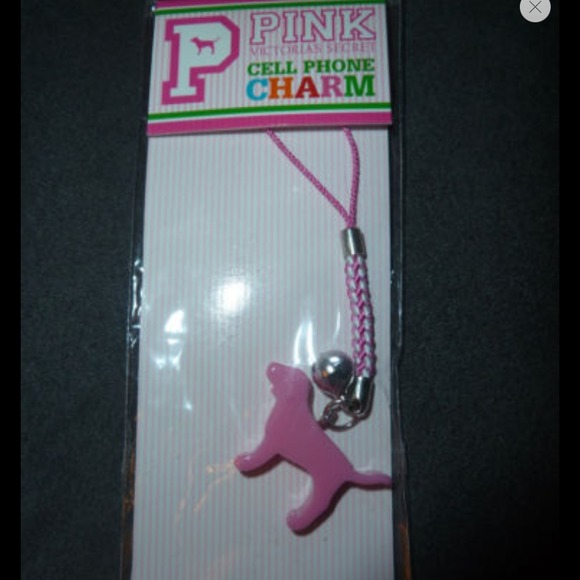 Victoria's Secret PINK Dog Cell Phone Charm