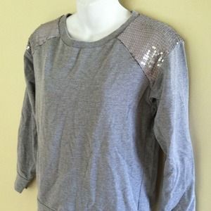 Delia embellished sweater with sequence