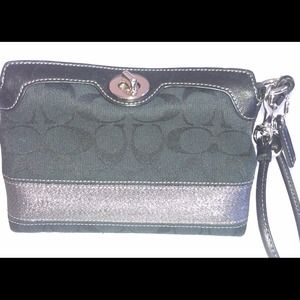 GIFTED!!Authentic Black Coach Clutch!!!!