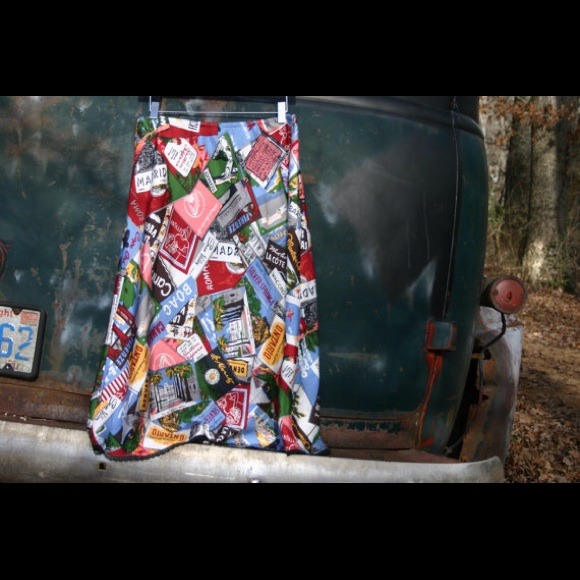 GAP Dresses & Skirts - Funky GAP silk skirt