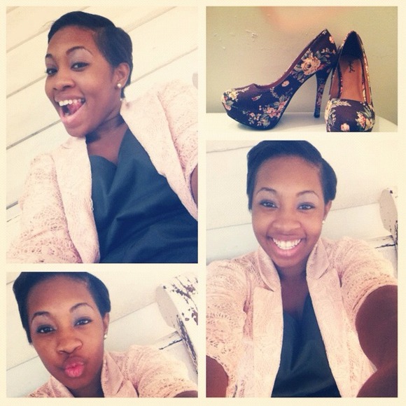 Floriscent heels