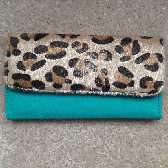 Cheetah print wallet from Charming Charlie