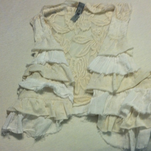 Very cute lace shrug