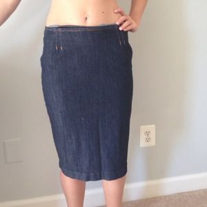 Boden denim skirt