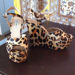 Steve Madden Cheetah Print High Heals