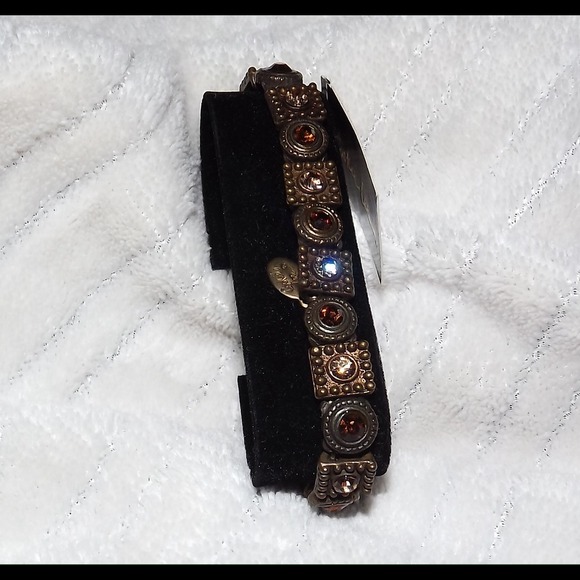 Topaz crystal bracelet
