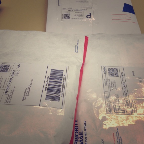 Dropped off packages!