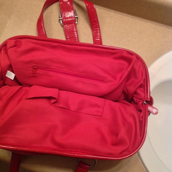 Gorgeous red Personal Accents bag!!! - Picture 2 of 2