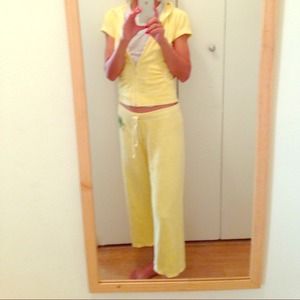 Juicy couture terry set small super cute and comfy
