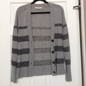 Striped Loft cardigan