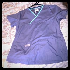 Urbane scrub top