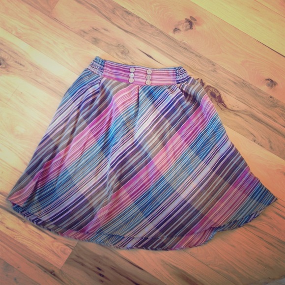 Multi colored skirt