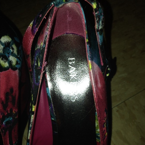 Floral platform heels - Picture 4 of 4