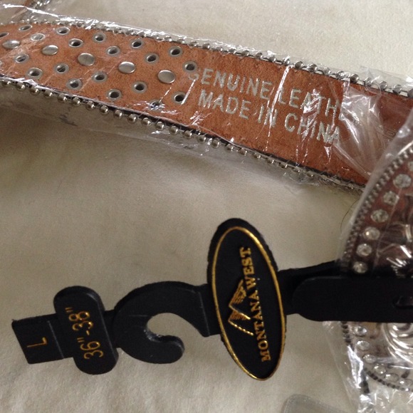 Rhinestone camo belt by Montana West - Picture 4 of 4