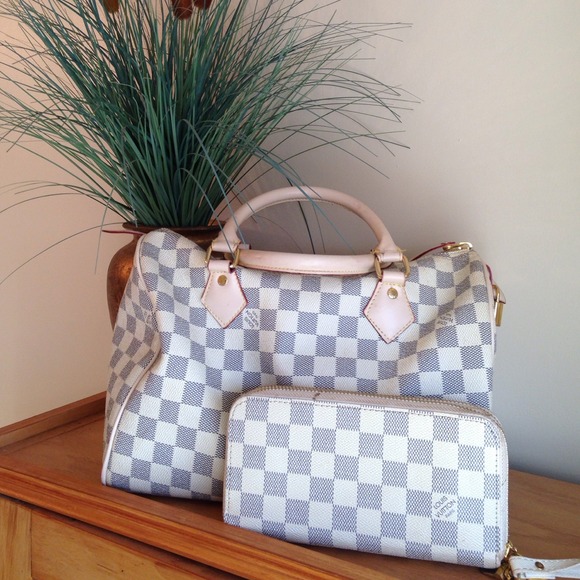 LV Damiar white speedy