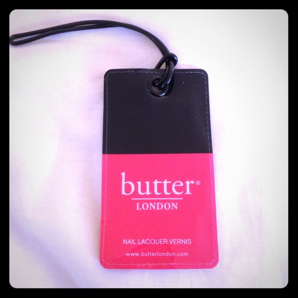 Butter London Passport Tag