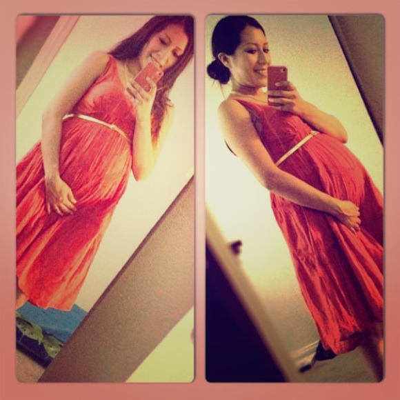 ASOS maternity dress