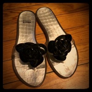 Stuart Weitzman Bloom jelly sandals