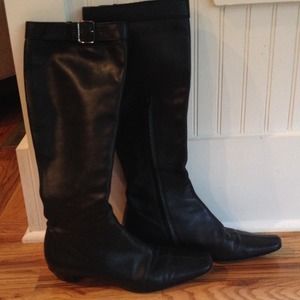 Reduced - Authentic Black leather gucci boots