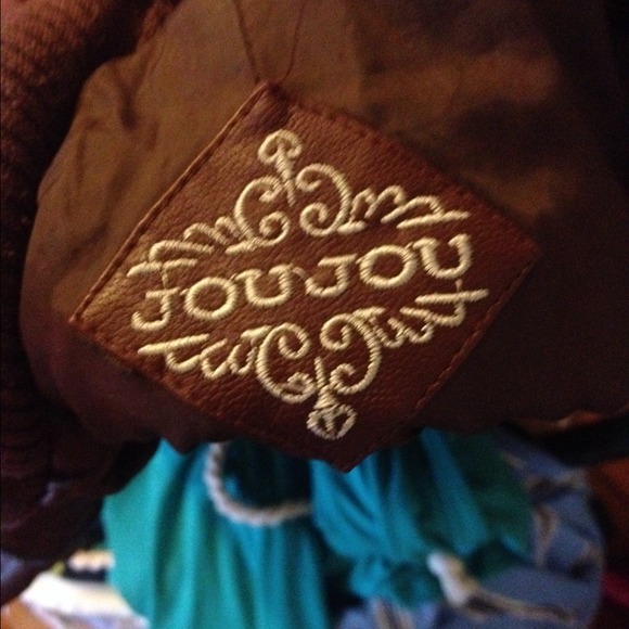 Brown leather jacket - Picture 3 of 3