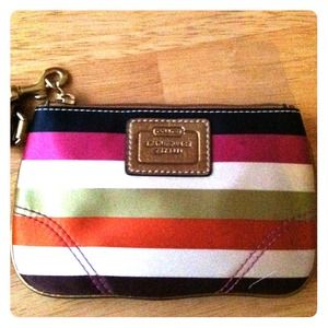 Authentic coach wristlet