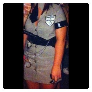 Corrections officer costume