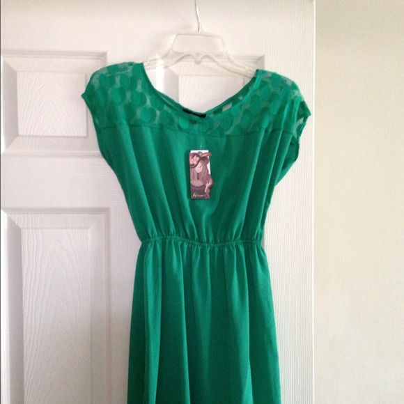 NWT!! Summer green dress