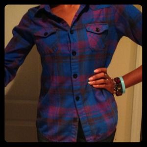 Plaid Boyfriend Shirt