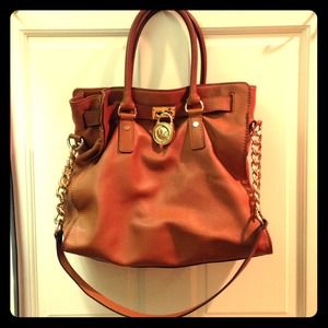 Michael Kors Hamilton large tote, brown