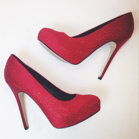 ALDO Shoes - Rockin' Ruby Red Heels 👠
