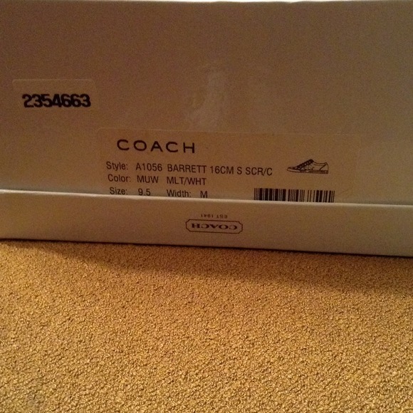 Authentic Coach Shoes - Picture 2 of 4
