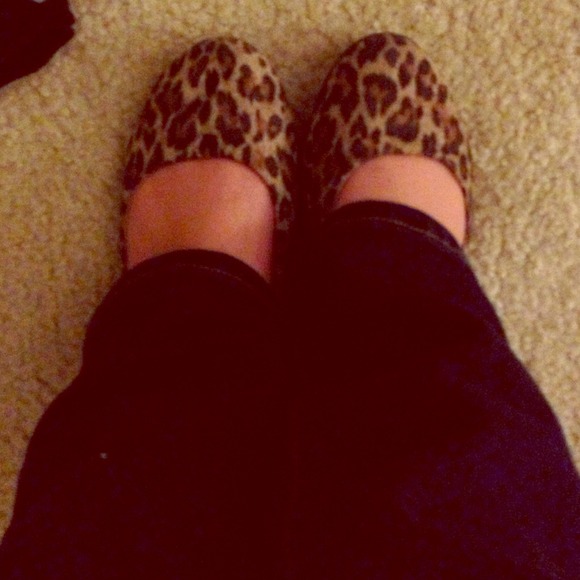 Mossimo Supply Co Leopard Flats