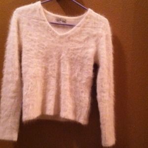 Small angora sweater brand by Belldine $45