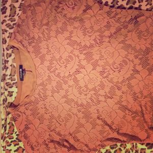 Forever 21 size small lace front shirt