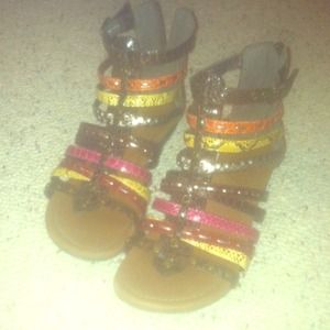 Maurice's Strap Shoes.