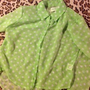 Long sleeve, see through high low shirt