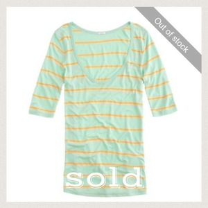 ❌SOLD IN BUNDLE❌ J.Crew elbow tee