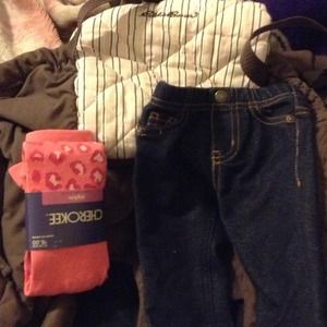 Bundle jeggings ,tights cart cover