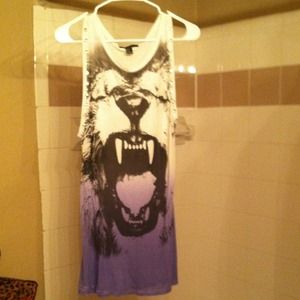 Wolf tank top