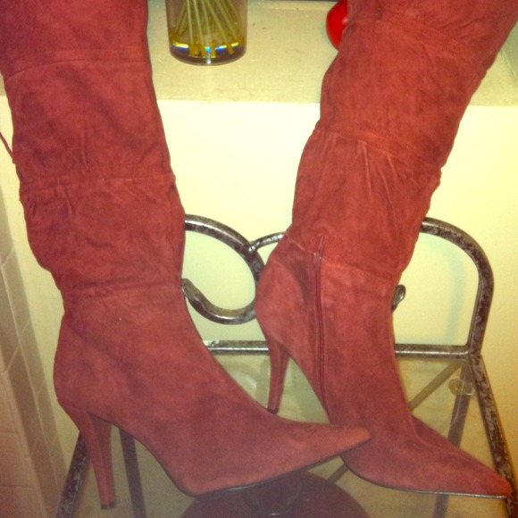 🎀 suede like boots 🎀