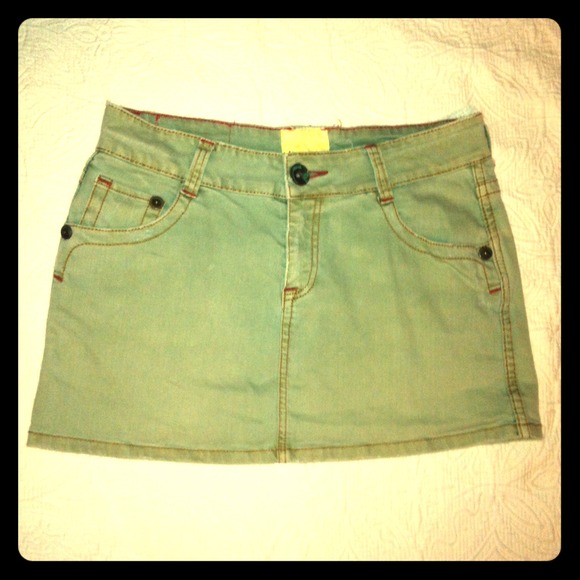 Marlow vintage original denim mini skirt