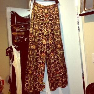 Free people cotton wide leg pant