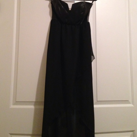 Black high low dress. Perfect condition!